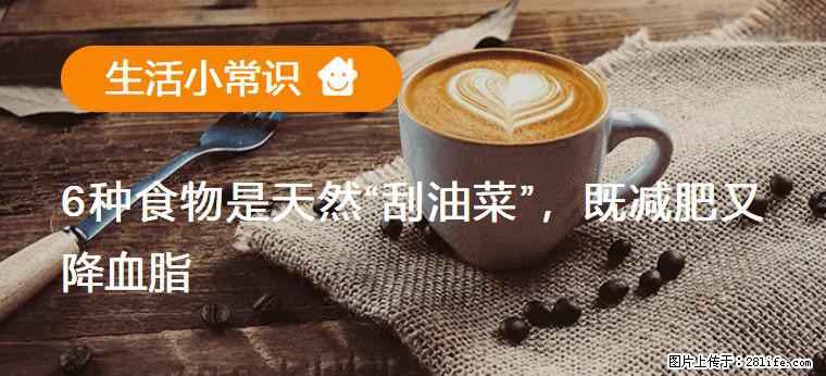 【生活小常识】6种食物是天然“刮油菜”，既减肥又降血脂 - 赤峰生活资讯 - 赤峰28生活网 chifeng.28life.net